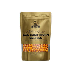 The North Bliss Northern Harvest Dried Sea Buckthorn Berries 120g resealable pouch